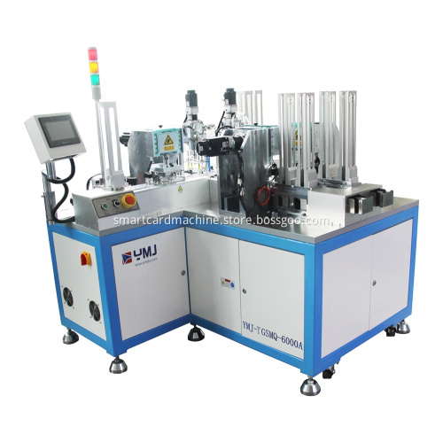 Full Auto Sim Card Punching Machine Three Stations